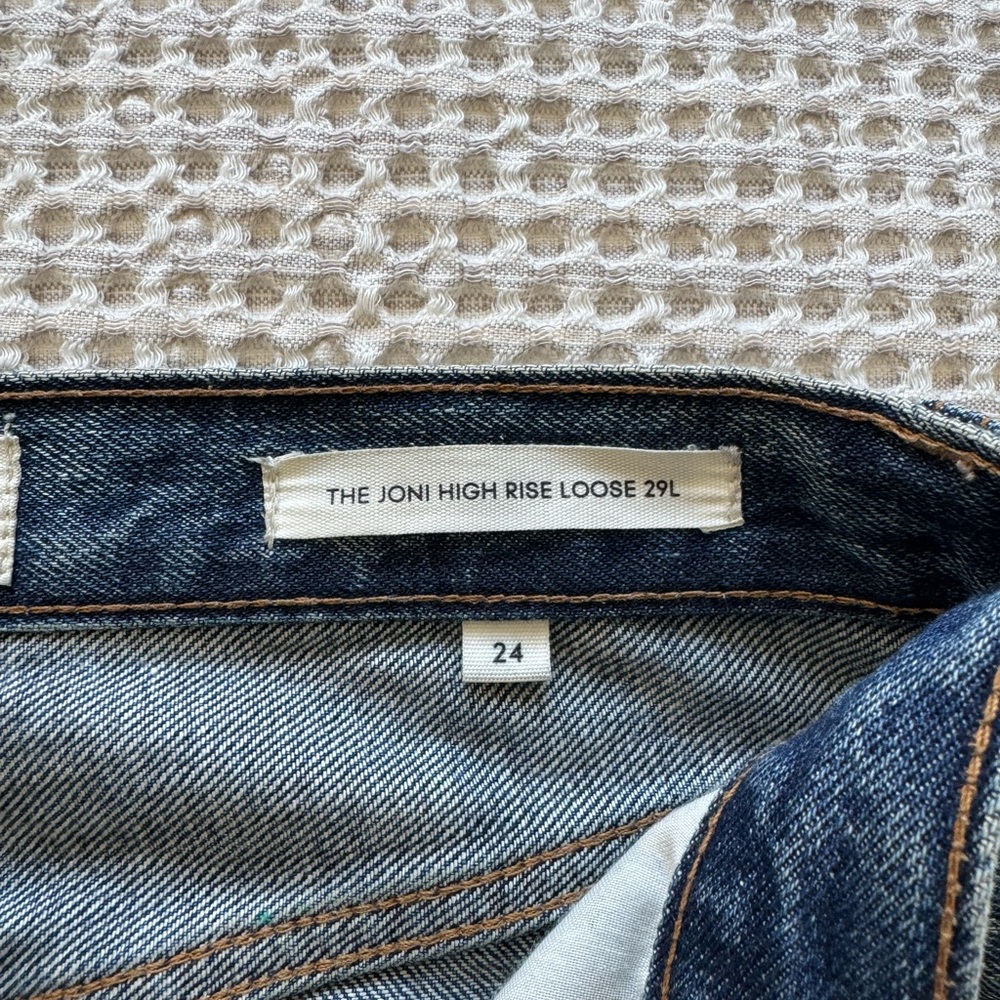 Denim Forum Joni High Rise Loose Size 24 - Picture 2 of 3
